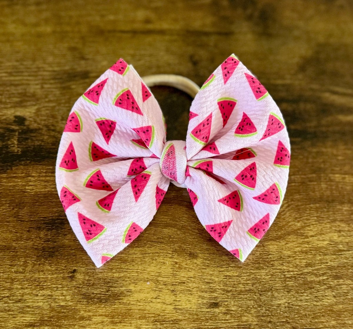 Sweet Watermelon Big Bow - EmZo BowsBig Bow