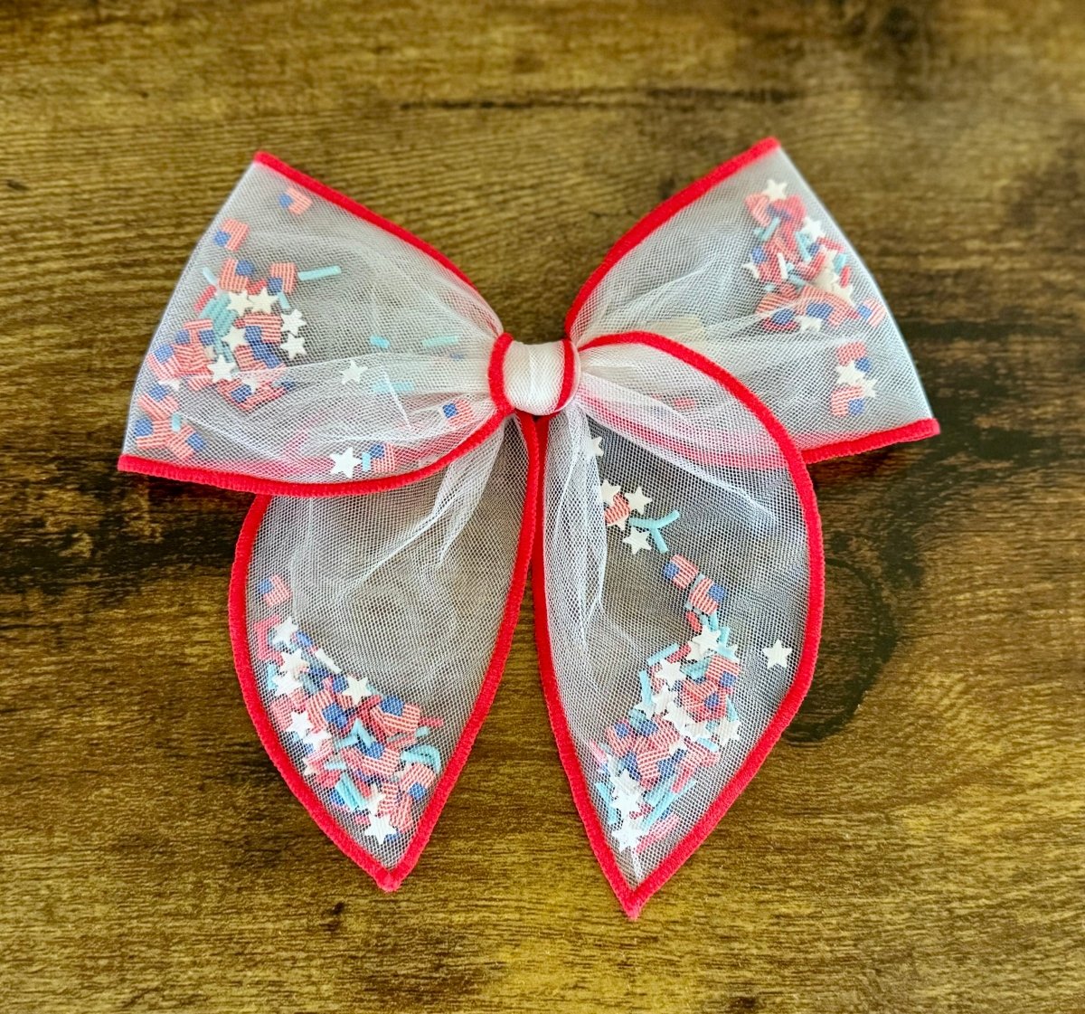 USA Confetti Sailor Bow - EmZo BowsSailor bow