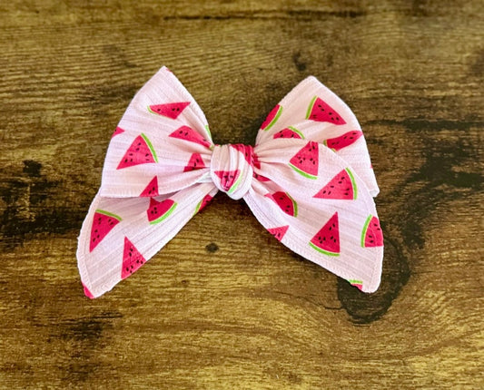 Watermelon Sailor Bow - EmZo BowsSailor bow