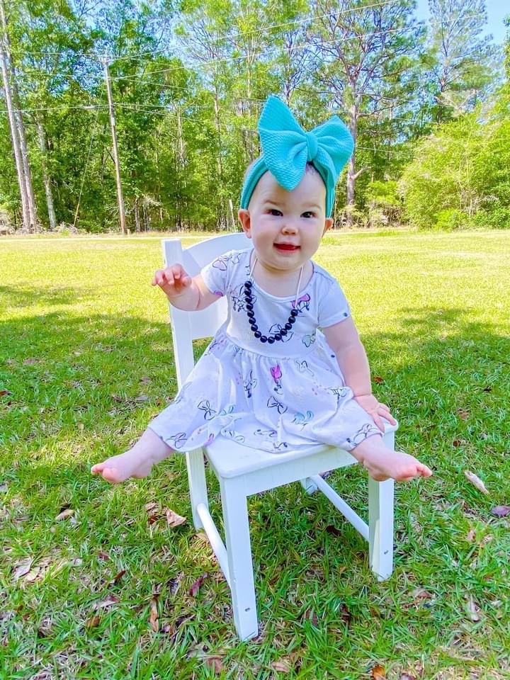 Aqua Head Wrap - EmZo BowsHead wrap