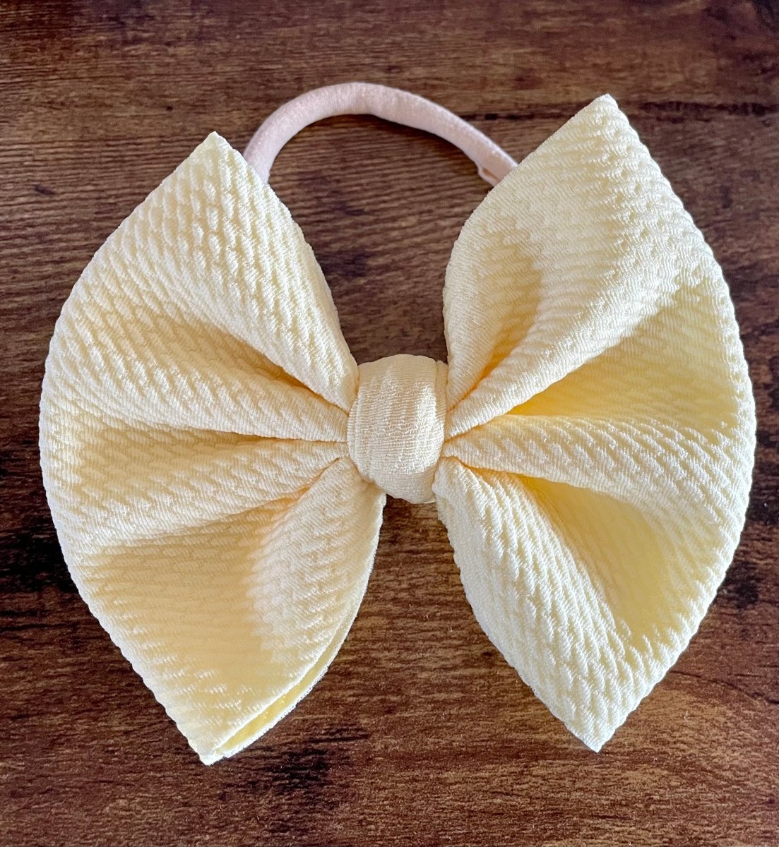 Banana Big Bow - EmZo BowsBig Bow