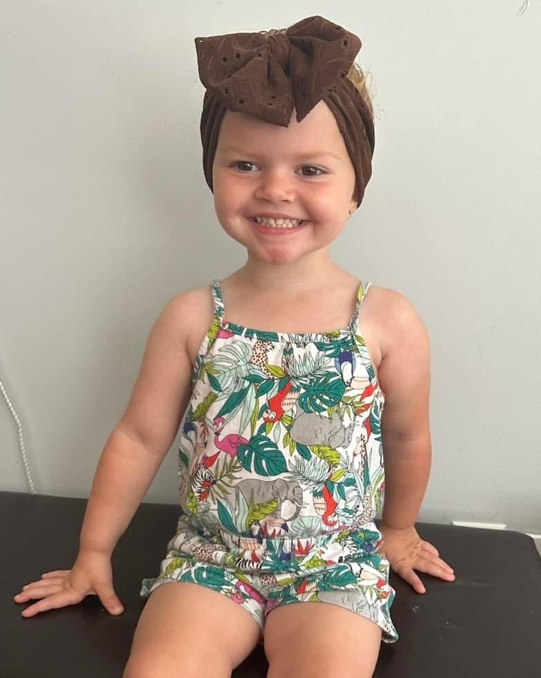 Brown Eyelet Head Wrap - EmZo BowsHead wrap