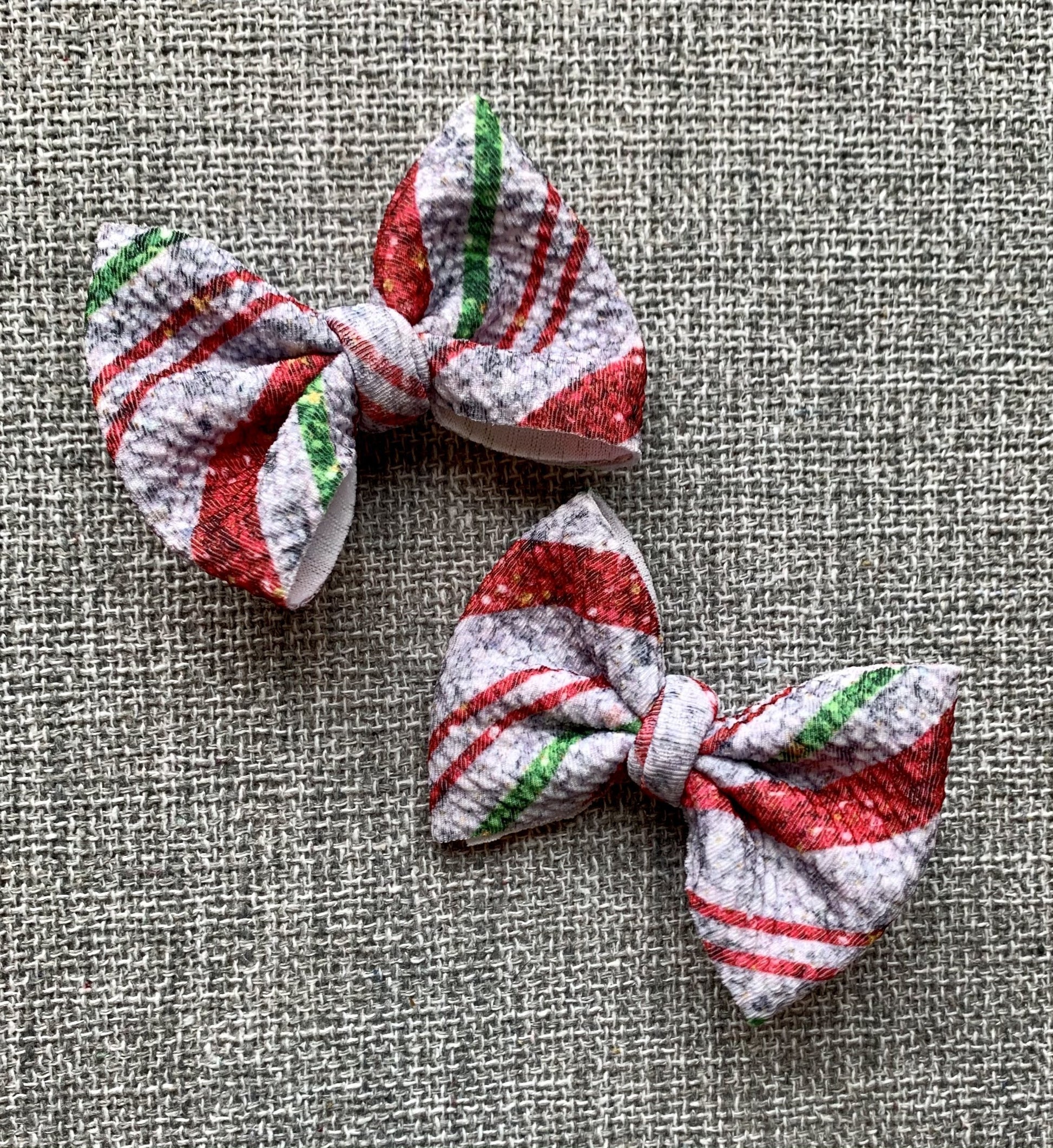 Candy Cane Dainty Set - EmZo Bows