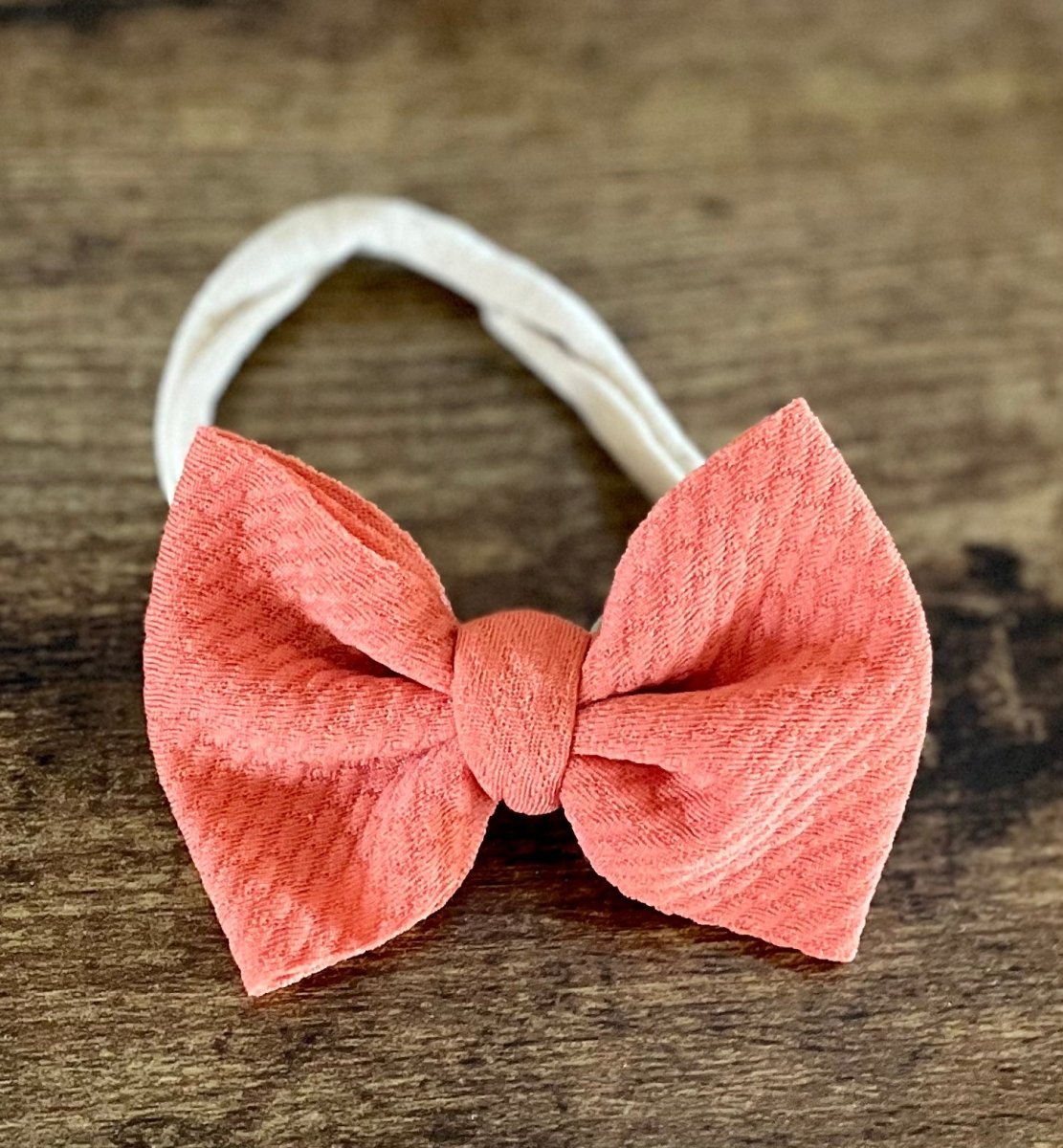 Carrot Newborn Bow - EmZo Bowsnewborn bow