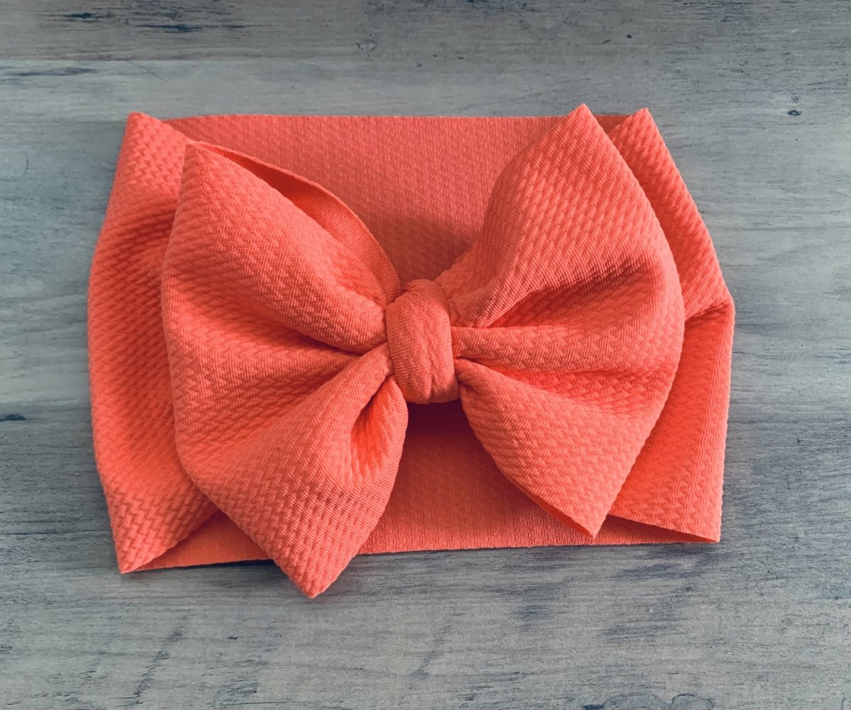 Coral Head Wrap - EmZo BowsHead wrap