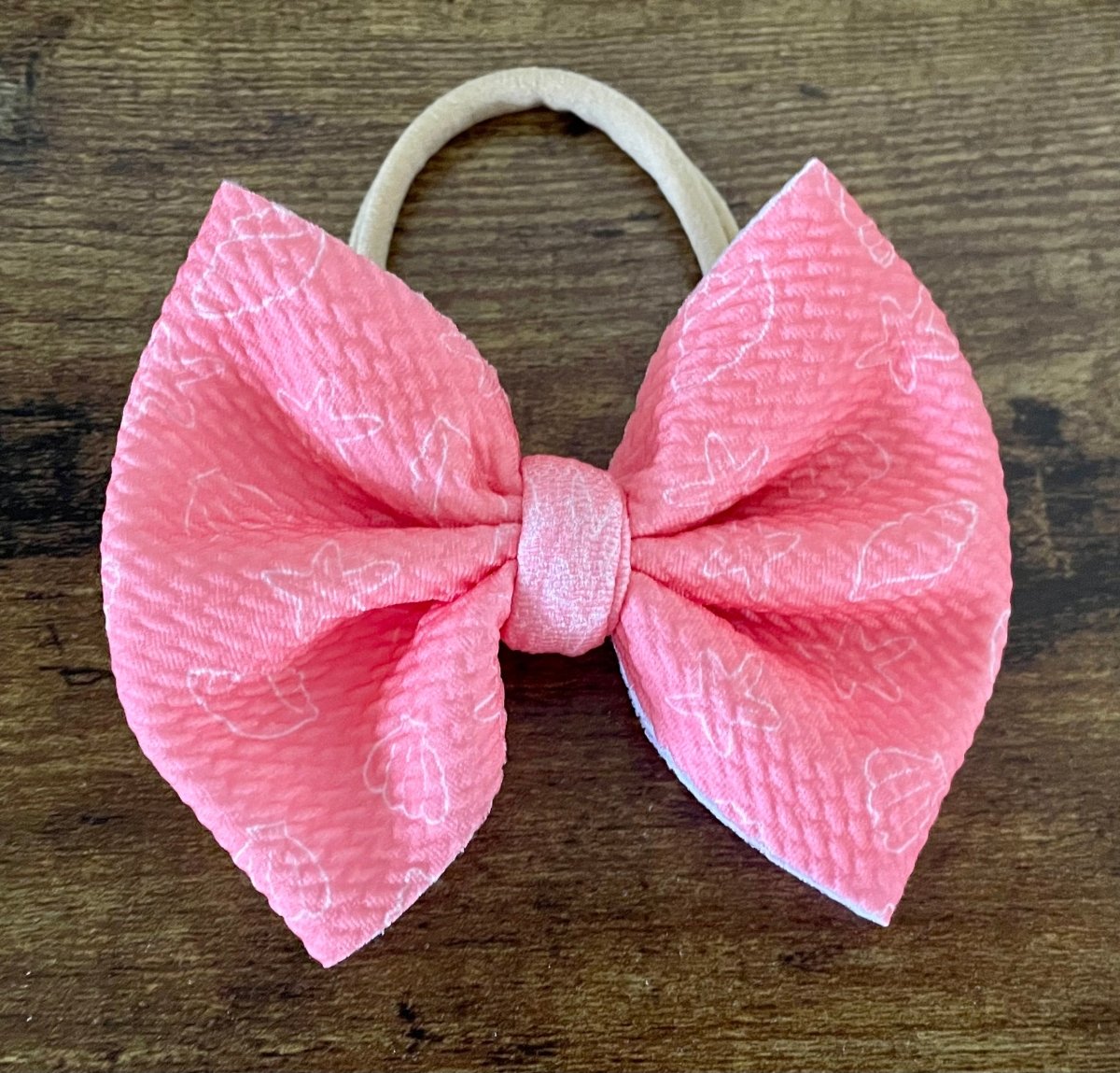 Coral Shells Bow - EmZo Bowsbow