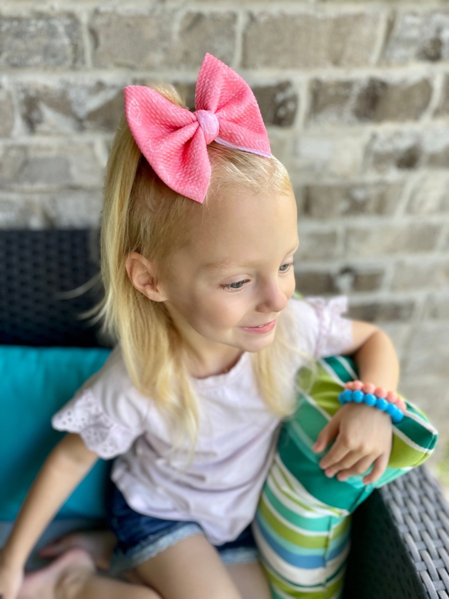 Coral Shells Bow - EmZo Bowsbow