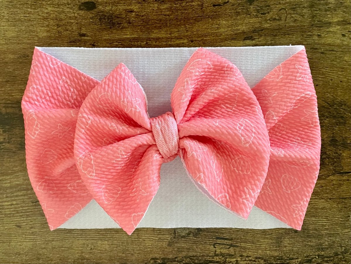 Coral Shells Head Wrap - EmZo BowsHead wrap