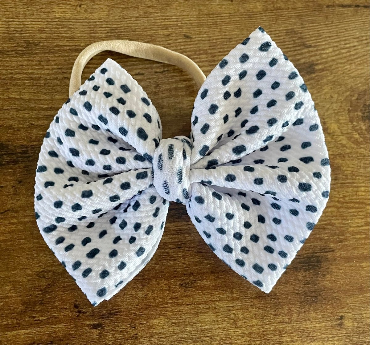 Dalmation Big Bow - EmZo BowsBig Bow
