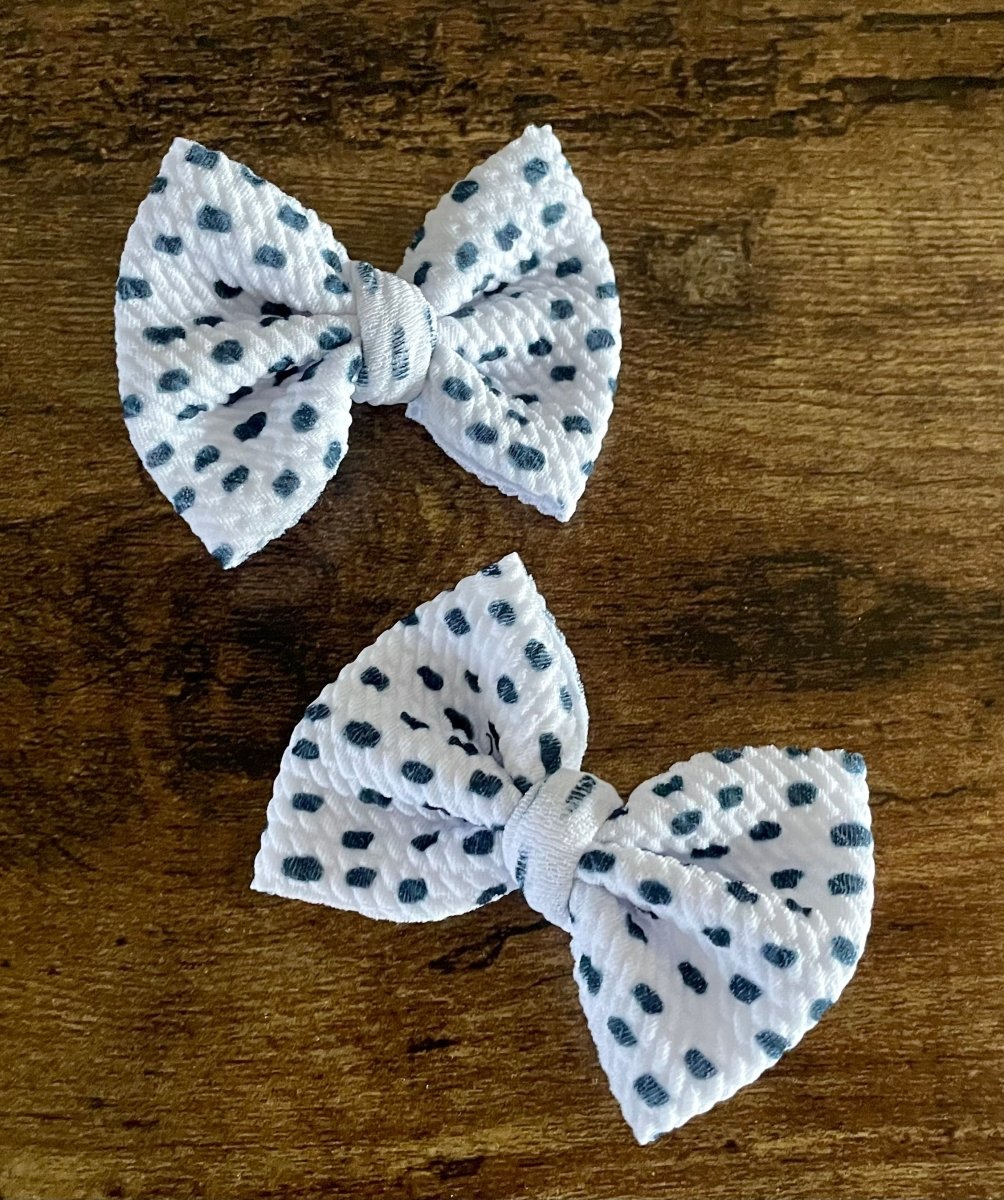 Dalmation Dainty Set - EmZo Bowsdainty