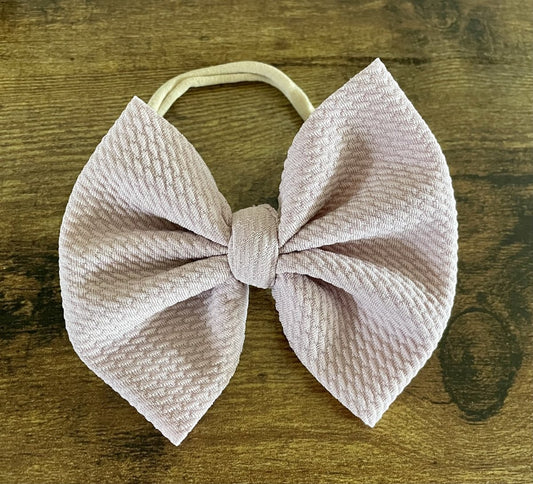 Dusty Lavender Big Bow - EmZo BowsBig Bow