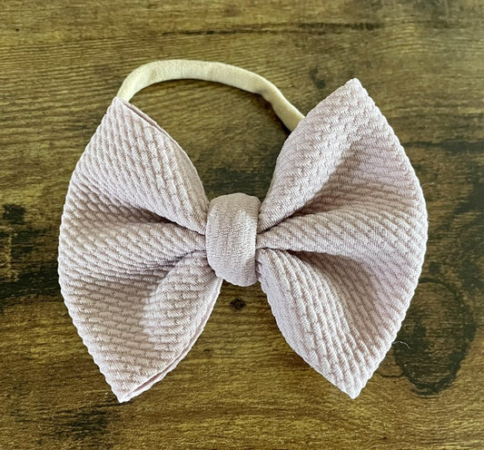 Dusty Lavender Bow - EmZo Bowsbow