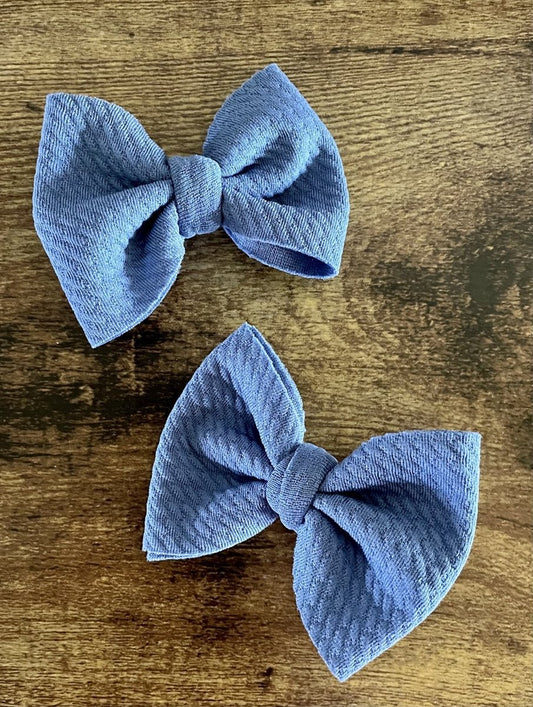 Faded Blue Dainty Set - EmZo Bowsdainty