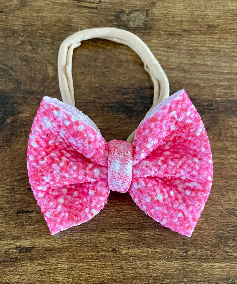Flirty Newborn Bow - EmZo Bowsnewborn bow