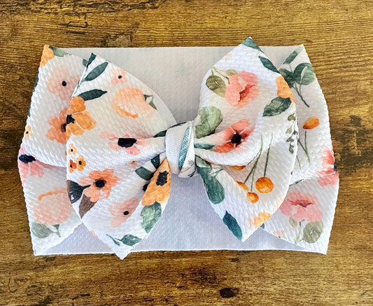 Flora Head Wrap - EmZo BowsHead wrap