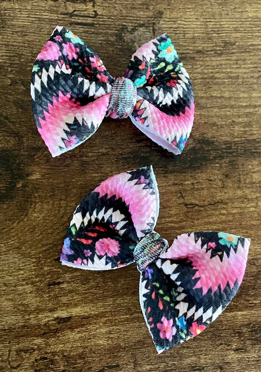 Floral Aztec Dainty Set - EmZo Bowsdainty