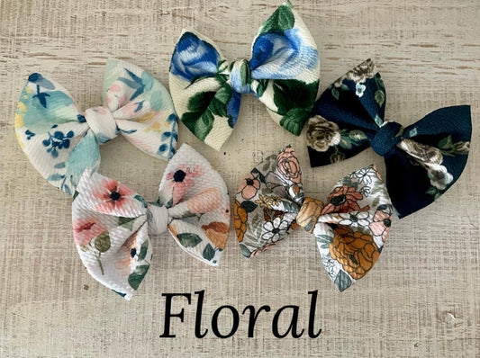 Floral Bow Bag - EmZo Bows