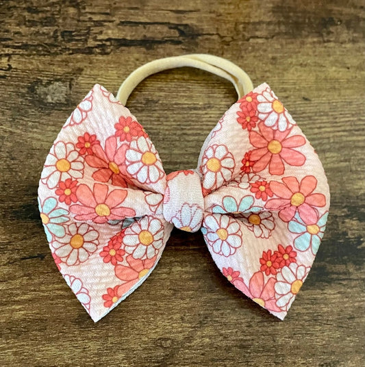 Flower Power Bow - EmZo Bowsbow