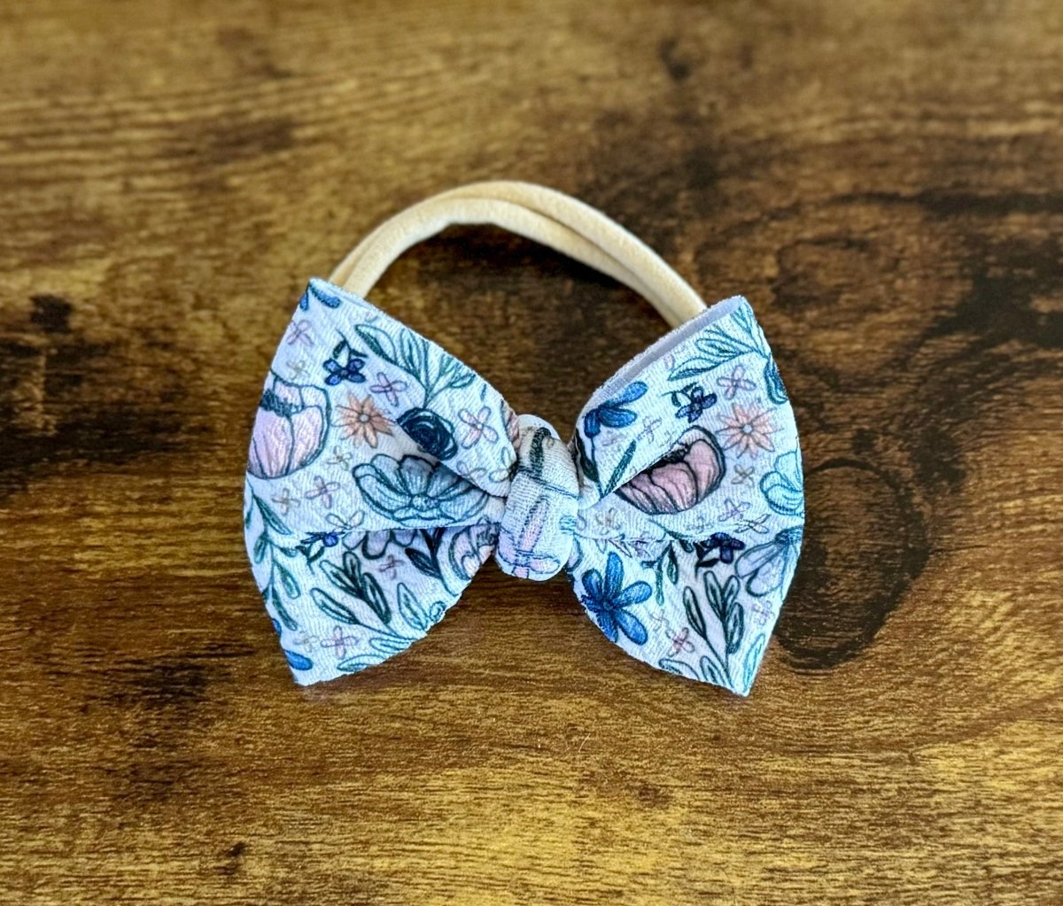 Fresh Blooms Newborn Bow - EmZo Bowsnewborn bow