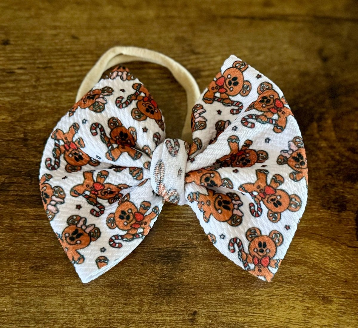 Gingerbread Big Bow - EmZo BowsBig Bow