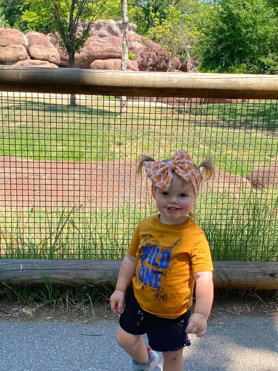 Giraffe Head Wrap - EmZo BowsHead wrap