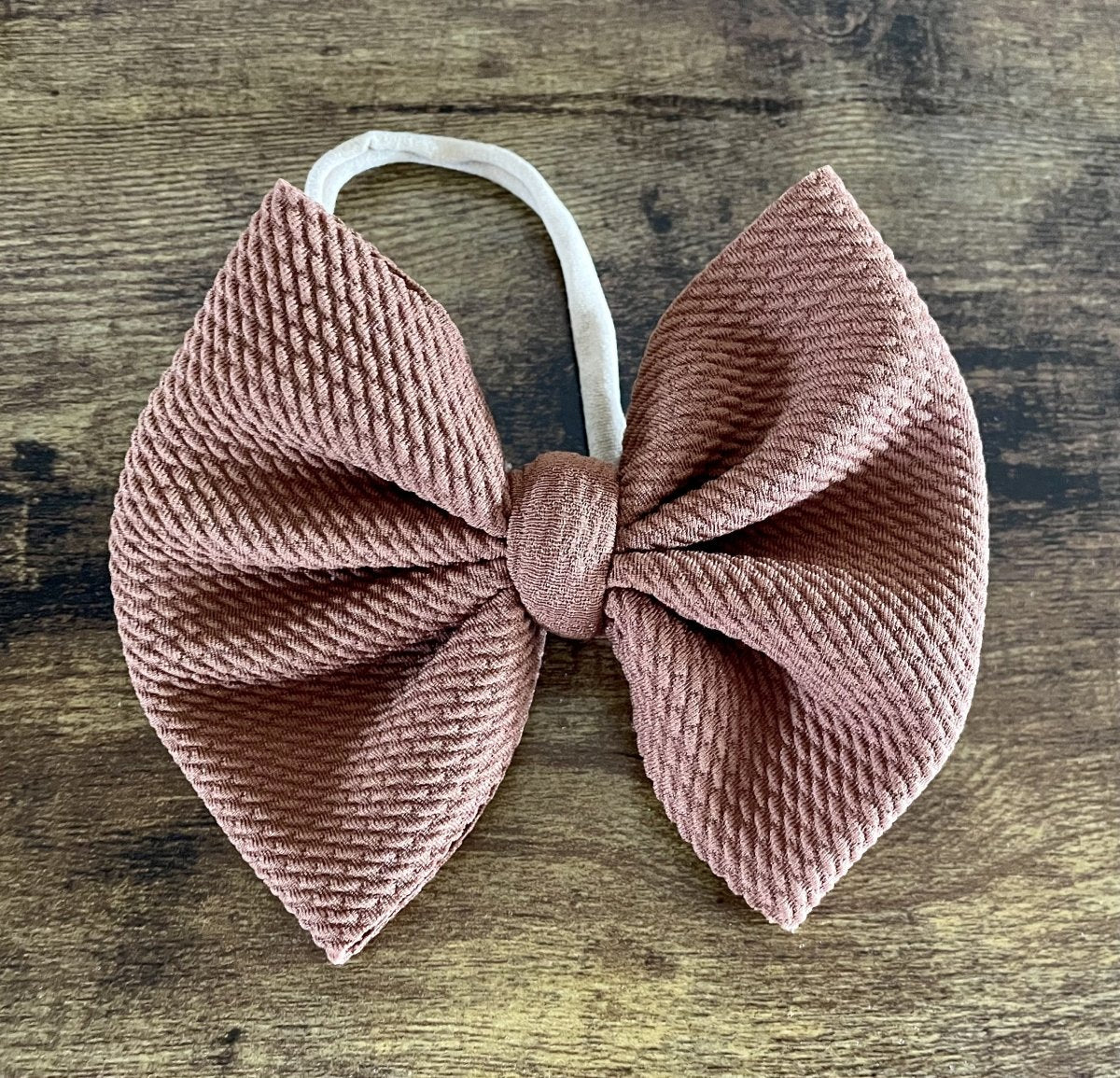 Hazelnut Big Bow - EmZo BowsBig Bow
