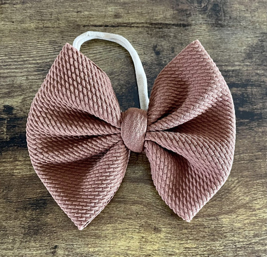 Hazelnut Big Bow - EmZo BowsBig Bow