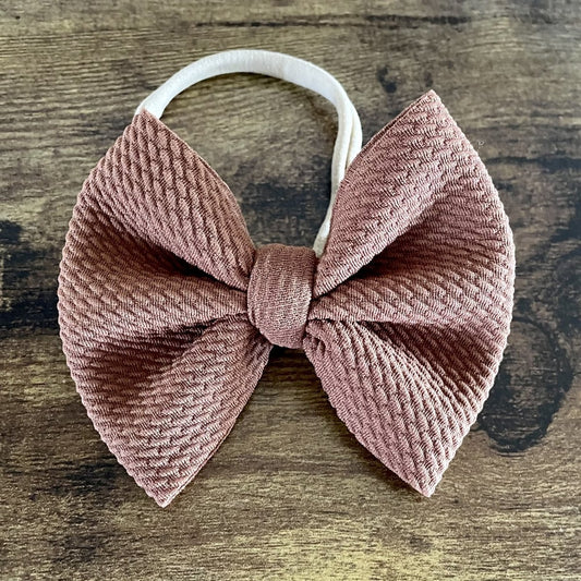 Hazelnut Bow - EmZo Bowsbow