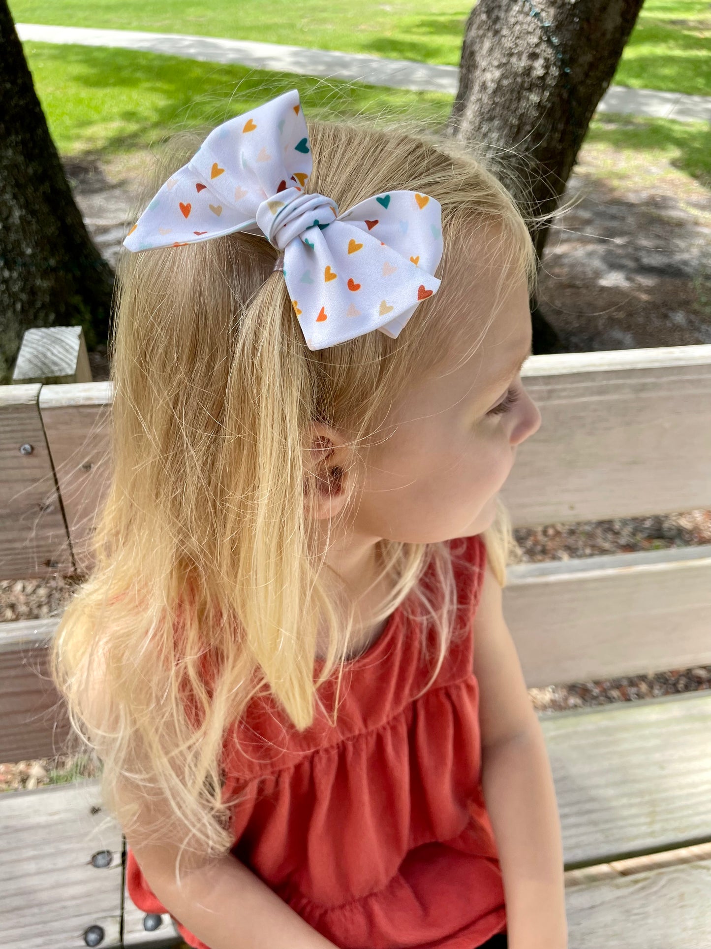 Boho Hearts Sailor Bow