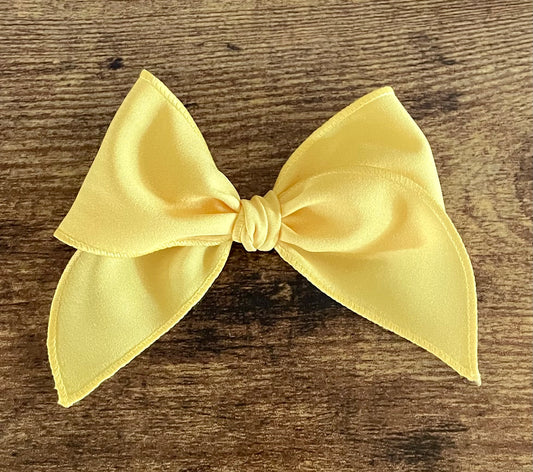 Yellow Sailor Bow