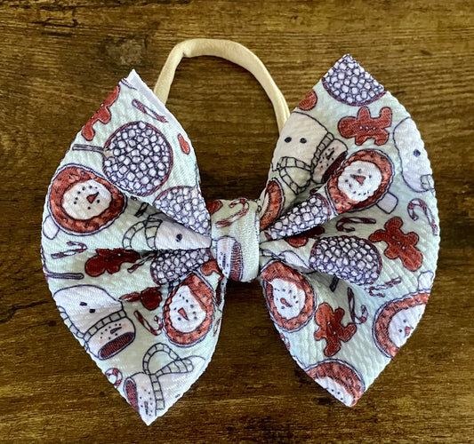 Hot Cocoa Big Bow