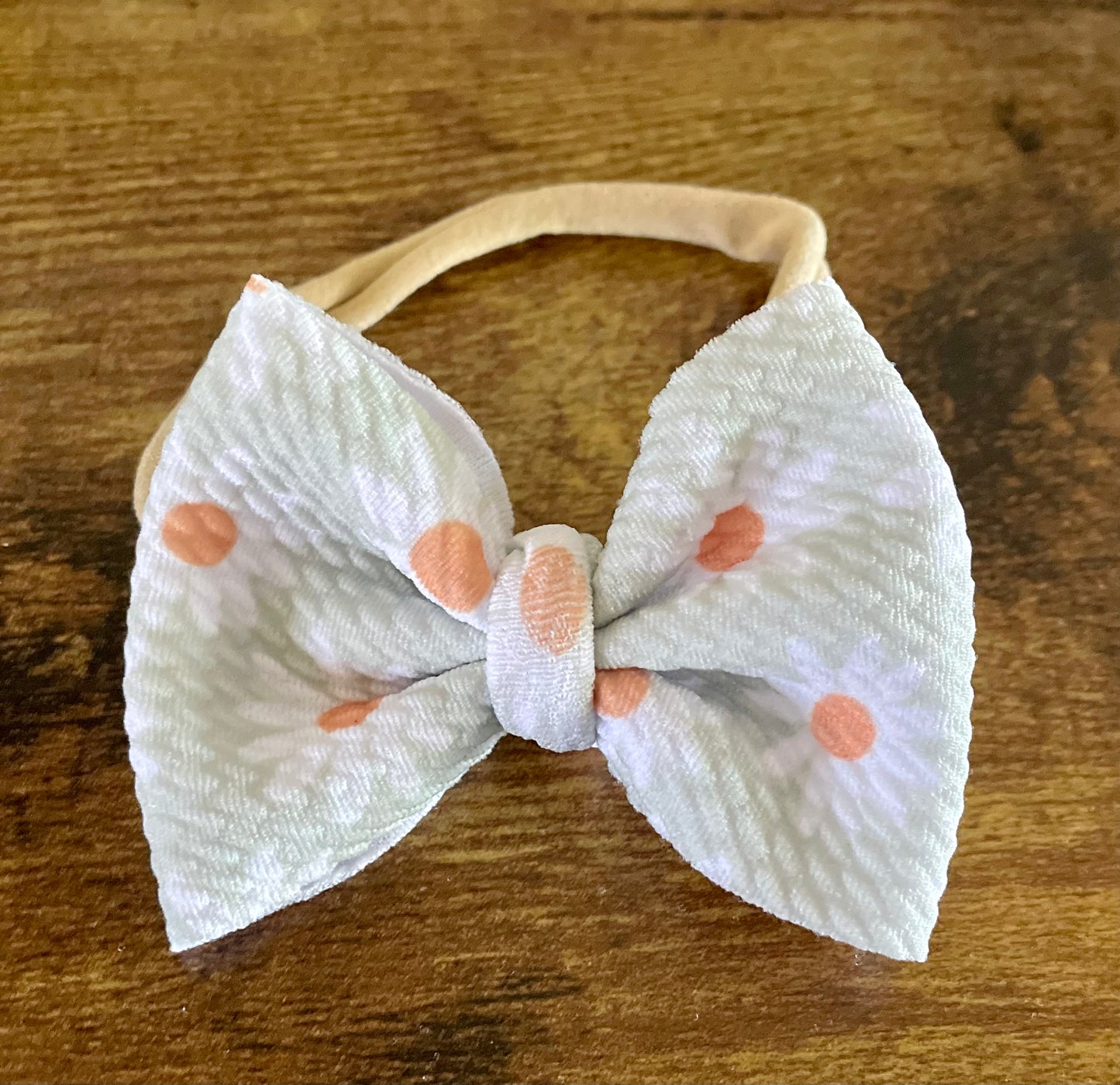 Spring Meadow Newborn Bow