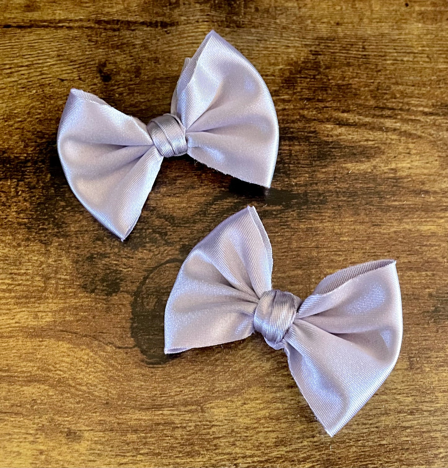 Lilac Satin Dainty Set