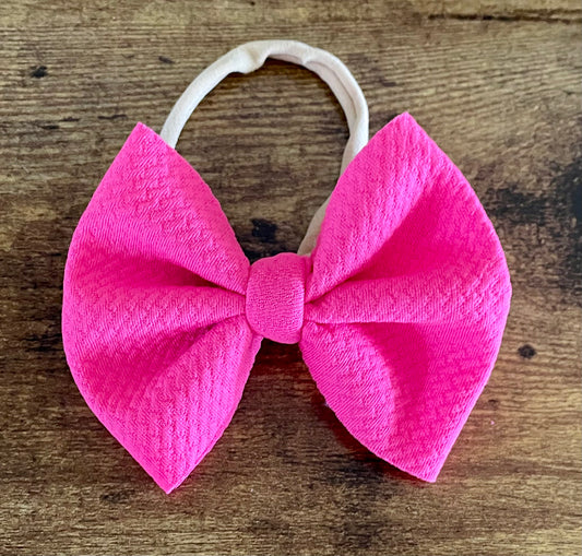 Hot Pink Bow