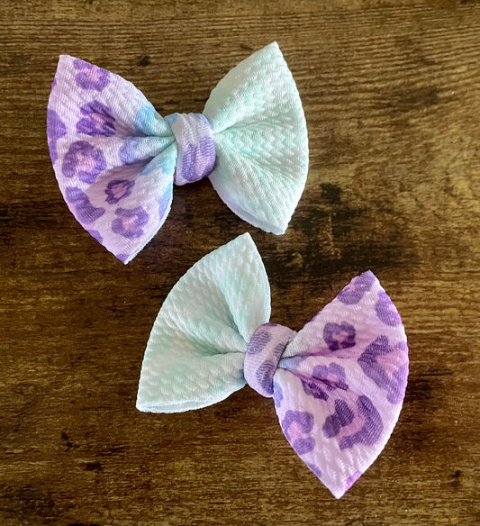 Pastel Cheetah Dainty Set