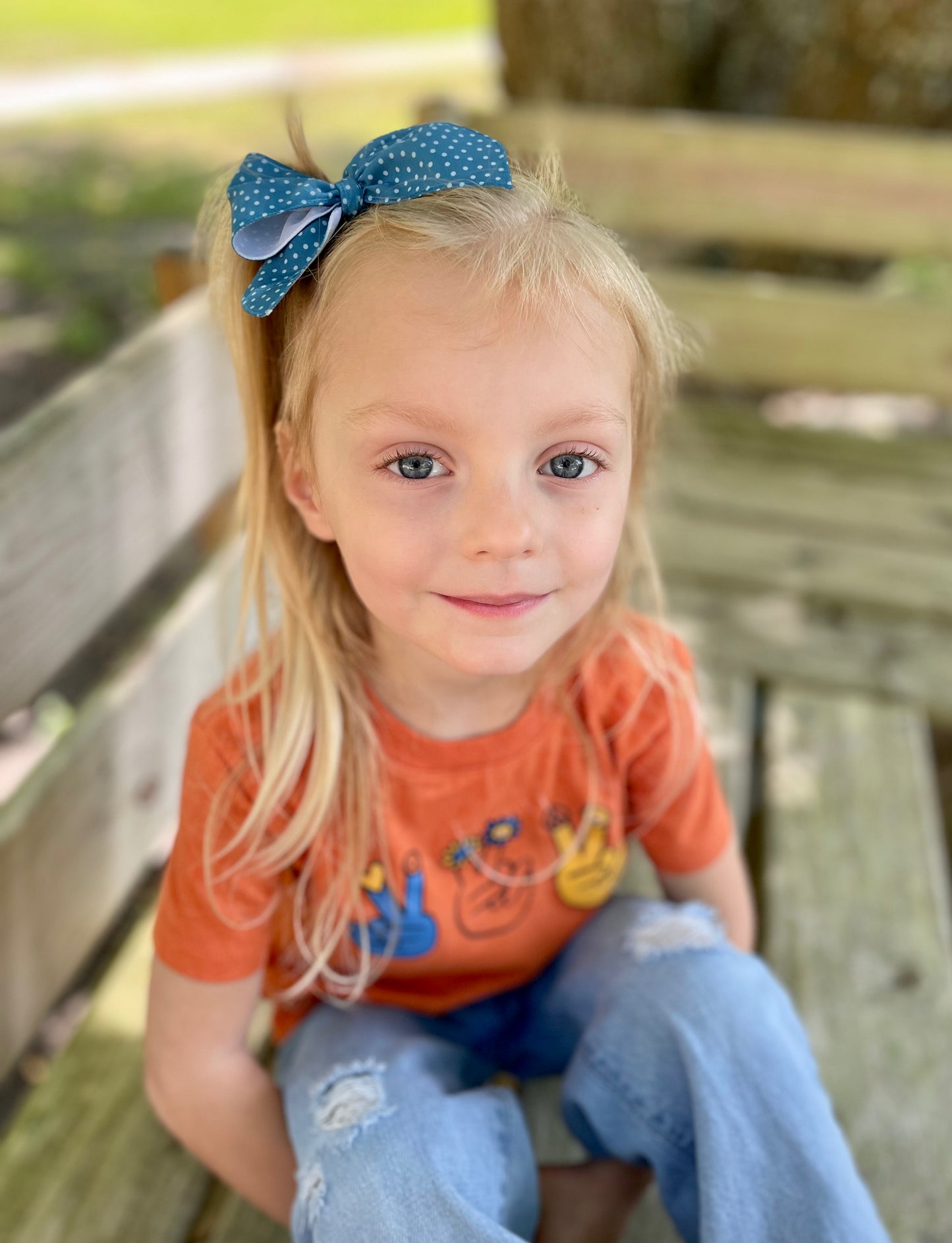 Spring Shower Sailor Bow