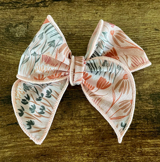 Autumn Floral Sailor Bow
