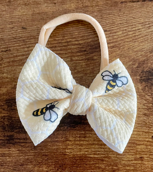 Bee Newborn Bow