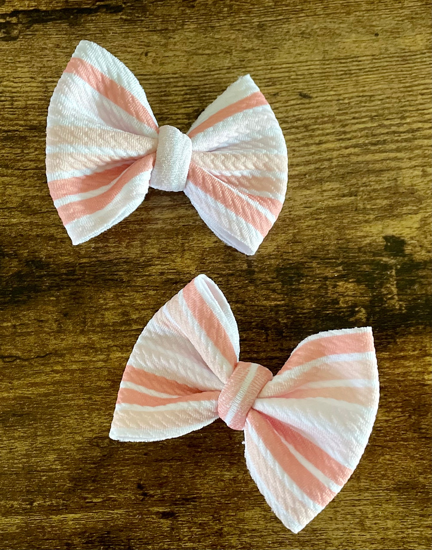 Peach Stripes Dainty Set