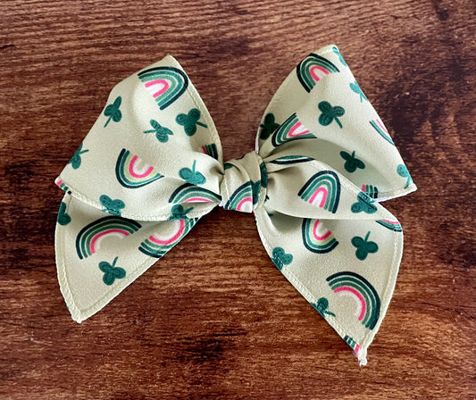 Shamrock Sailor Bow