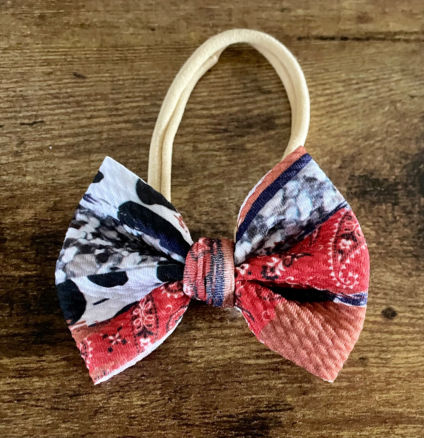 Cowgirl Newborn Bow