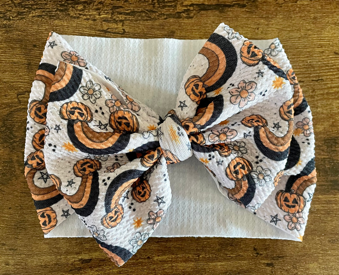 Spooky Rainbow Head Wrap