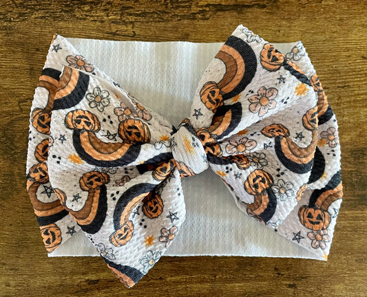 Spooky Rainbow Head Wrap