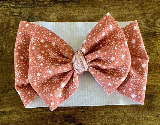 Boho Snowflakes Head Wrap