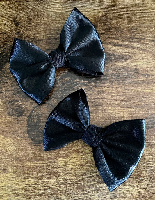 Black Satin Dainty Set