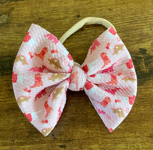 Dino Love Bow