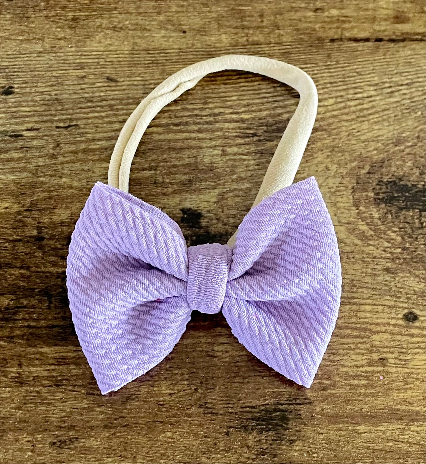 Orchid Newborn Bow
