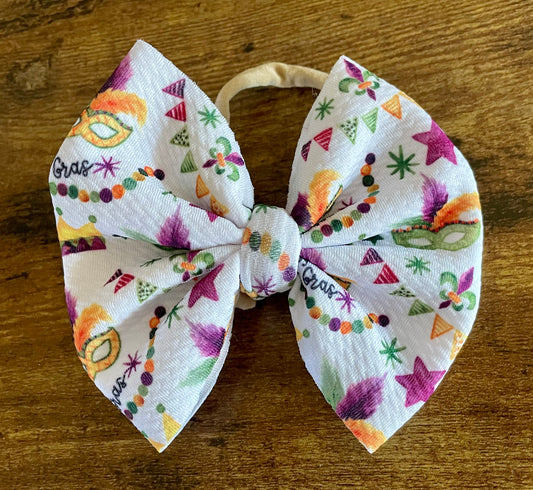 Mardi Gras Big Bow