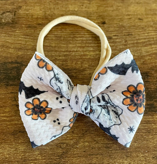 Spooky Friends Newborn Bow