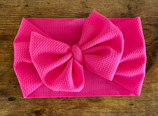 Hot Pink Head Wrap